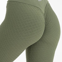 ACCENTUATE - LEGGINGS - KHAKI GREEN - StrongByMinx